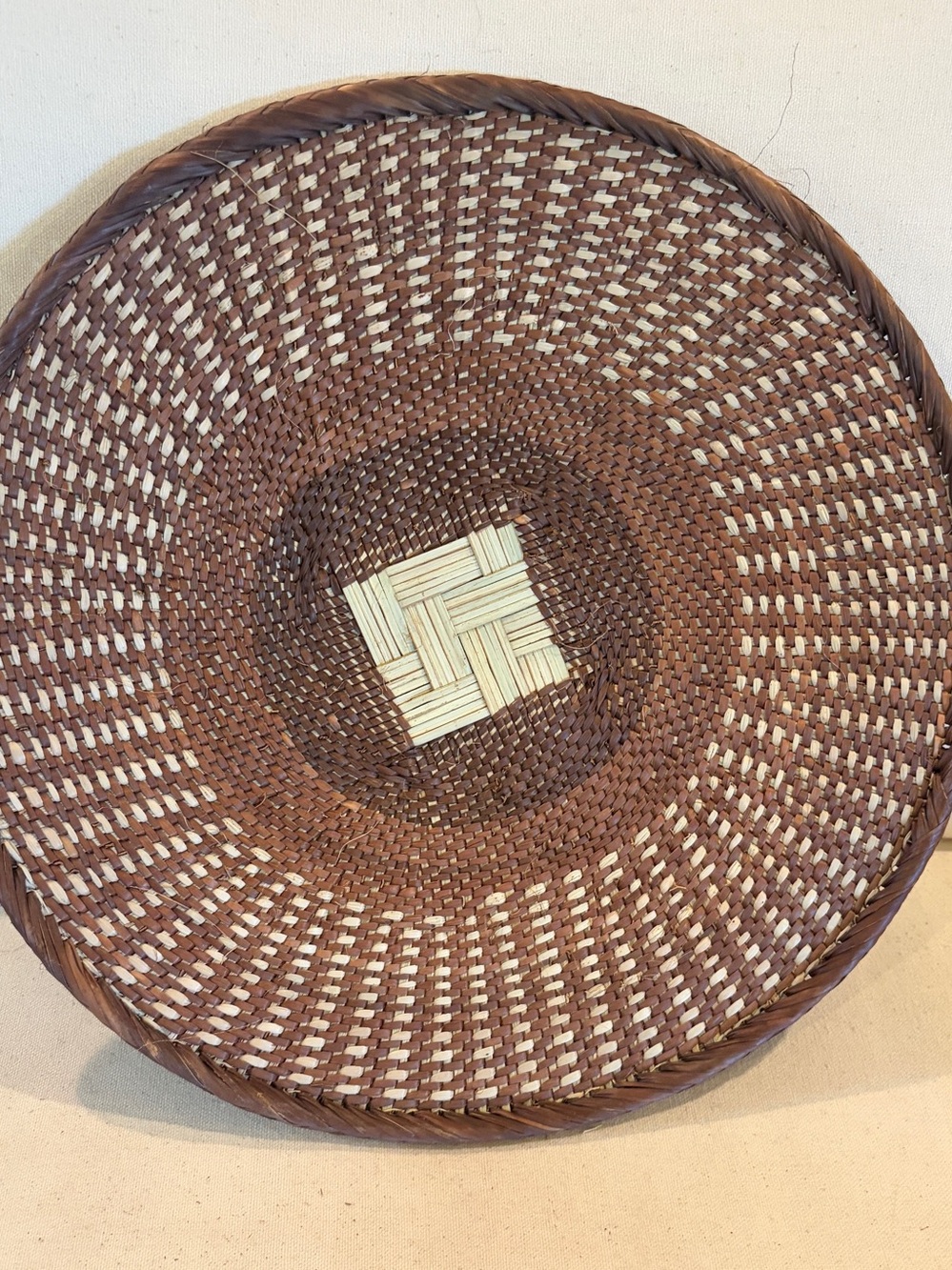 NEW Africa Woven Basket. Made by the Binga people of Zambia/Zimbabwe